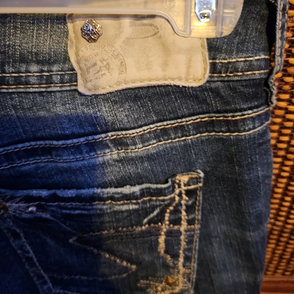 Silver Jeans Women's Suki Mid Straight Waist 27 Length 30 Worn Once - Picture 3 of 6